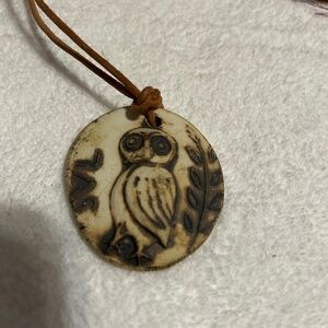 Vintage Minerva Roman Owl Symbol of Godess